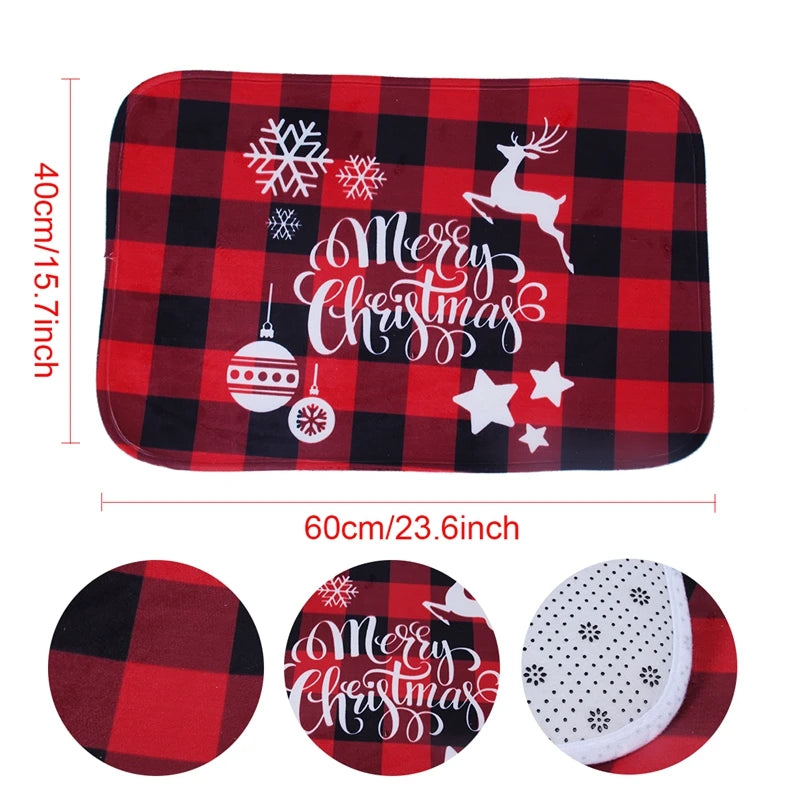 Christmas Door Mat Indoor / Outdoor