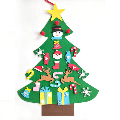 DIY Felt Christmas Tree For Kids