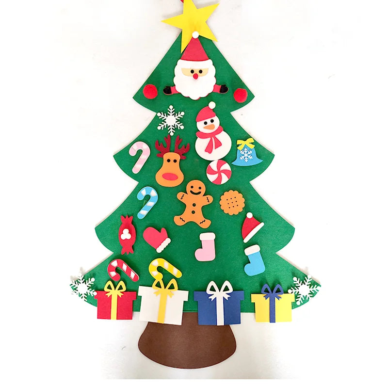 DIY Felt Christmas Tree For Kids
