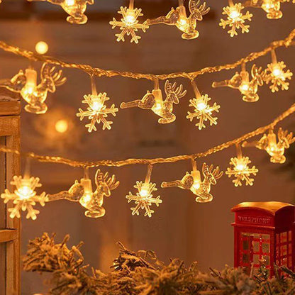 Christmas LED Lights Decor (Stars, Deers, Snowflakes & Trees)
