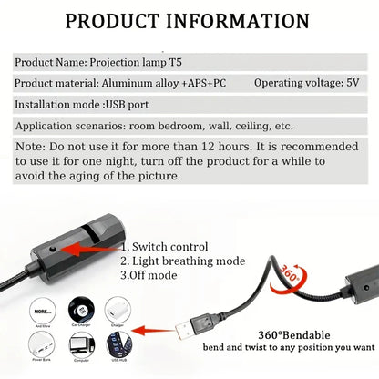Enchanting Christmas Tree Laser Projector