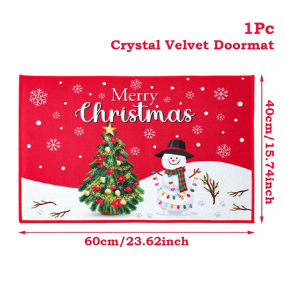 Christmas Door Mat Indoor / Outdoor
