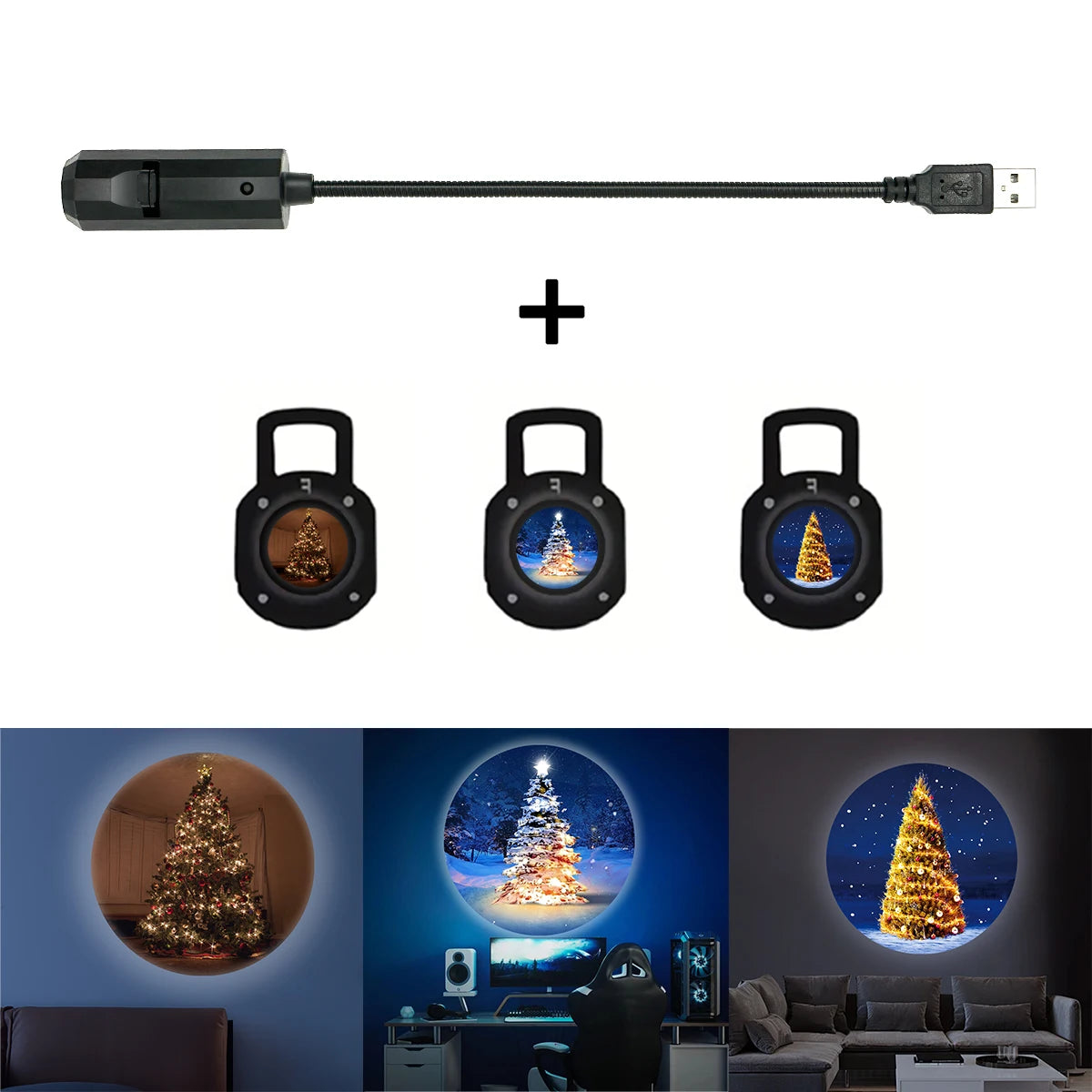 Enchanting Christmas Tree Laser Projector