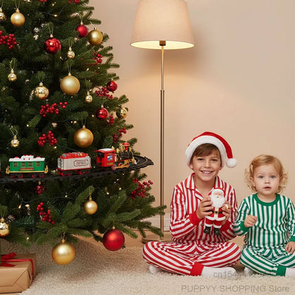 Magical Electric Christmas Train Set