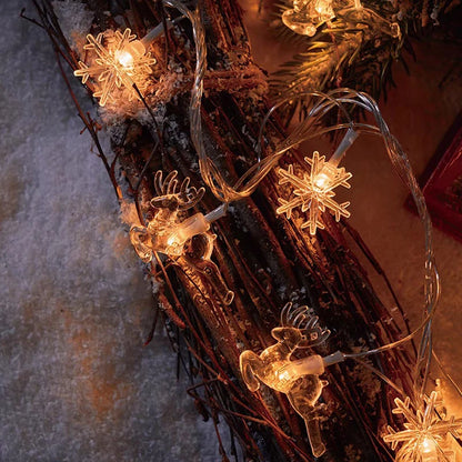 Christmas LED Lights Decor (Stars, Deers, Snowflakes & Trees)