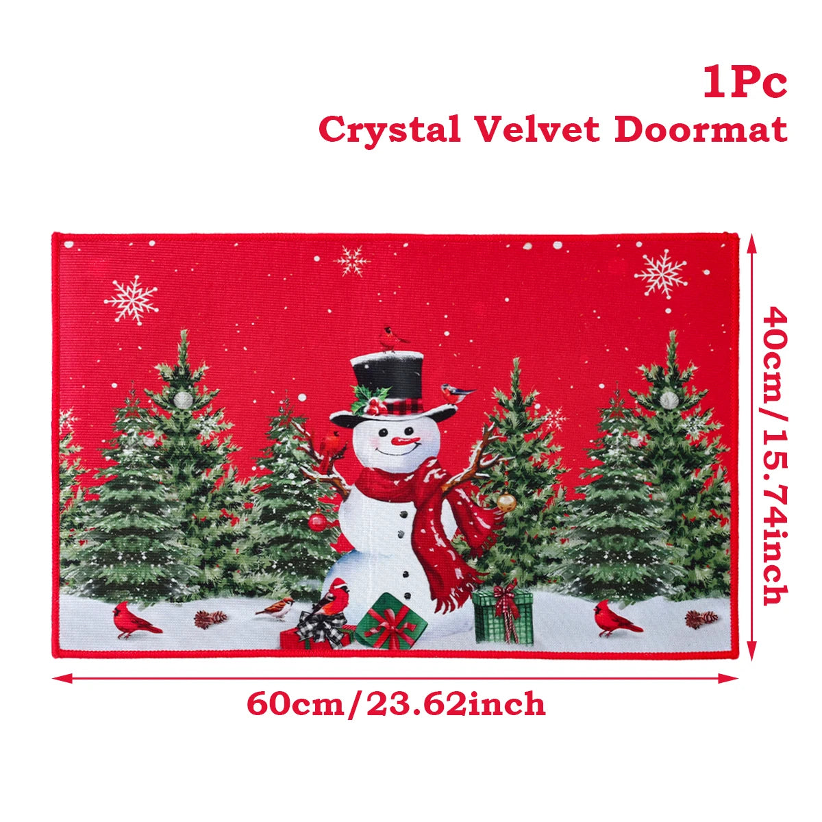 Christmas Door Mat Indoor / Outdoor