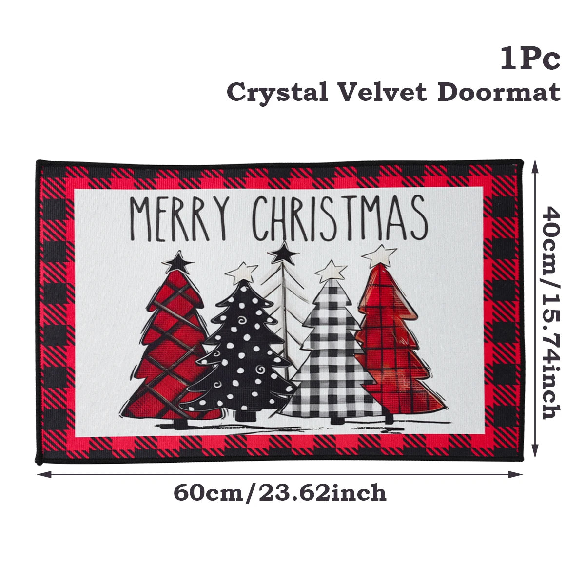 Christmas Door Mat Indoor / Outdoor