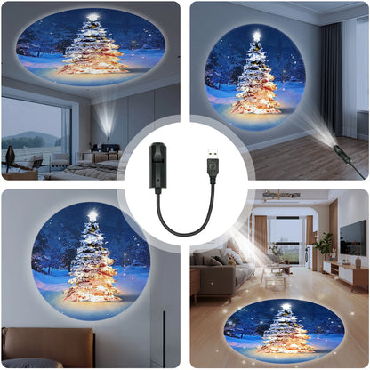 Enchanting Christmas Tree Laser Projector
