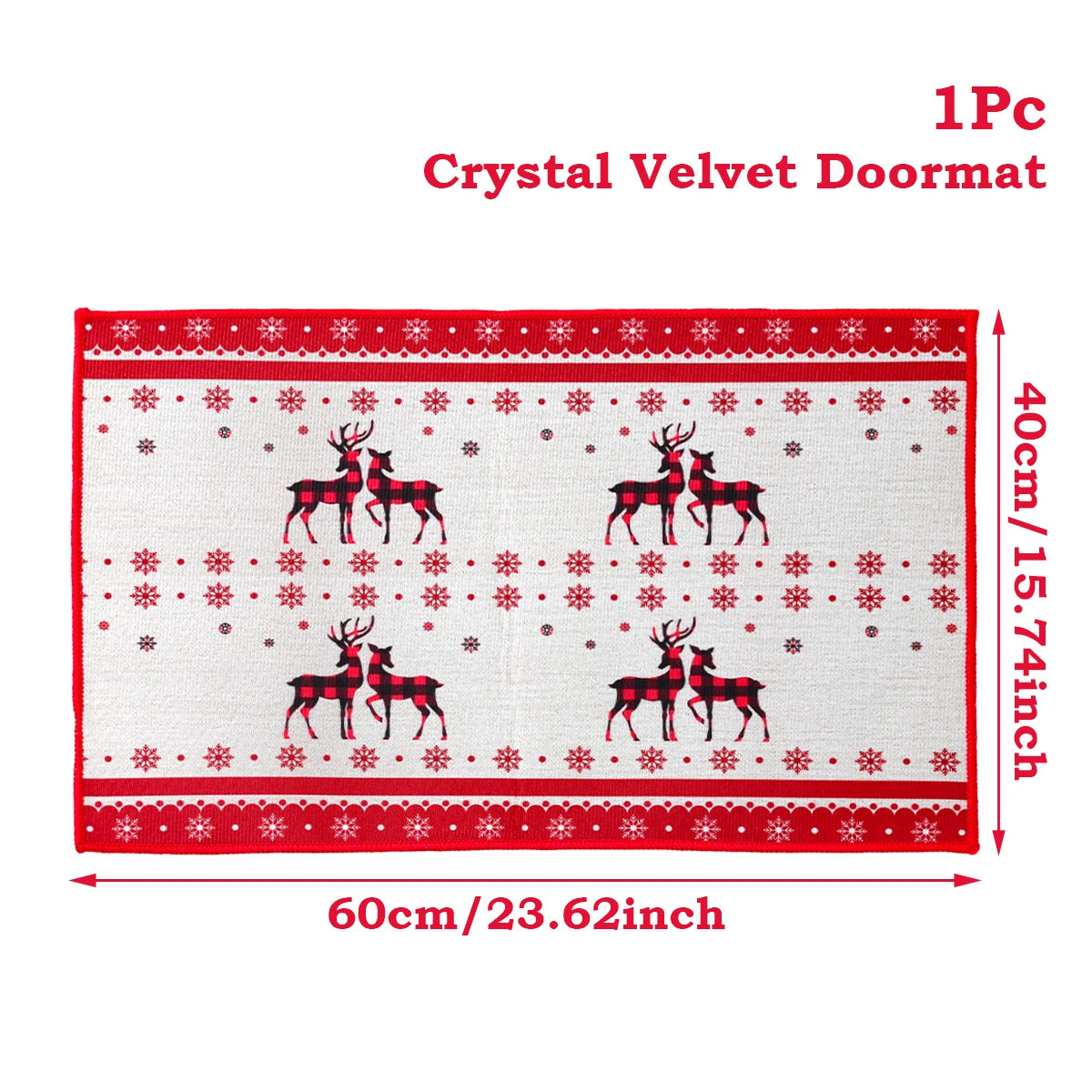Christmas Door Mat Indoor / Outdoor