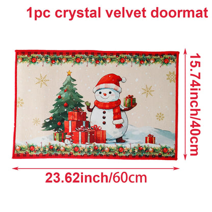 Christmas Door Mat Indoor / Outdoor