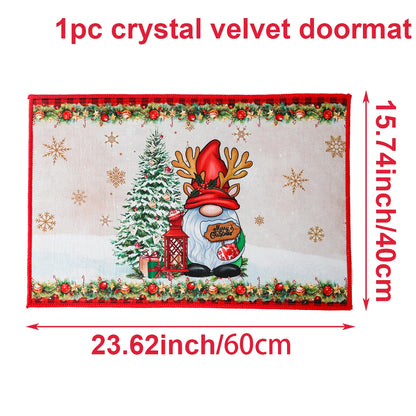 Christmas Door Mat Indoor / Outdoor