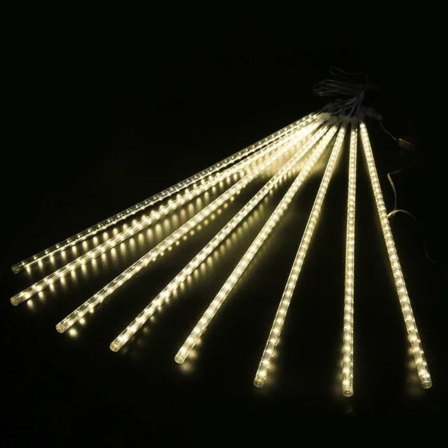 LED Meteor Shower Rain Lights - Falling Raindrop Decor