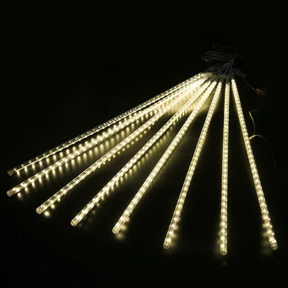 LED Meteor Shower Rain Lights - Falling Raindrop Decor