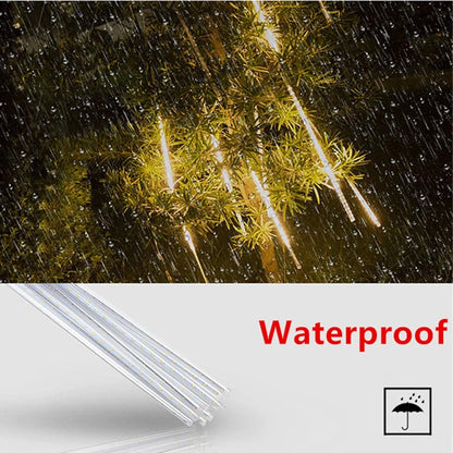 LED Meteor Shower Rain Lights - Falling Raindrop Decor