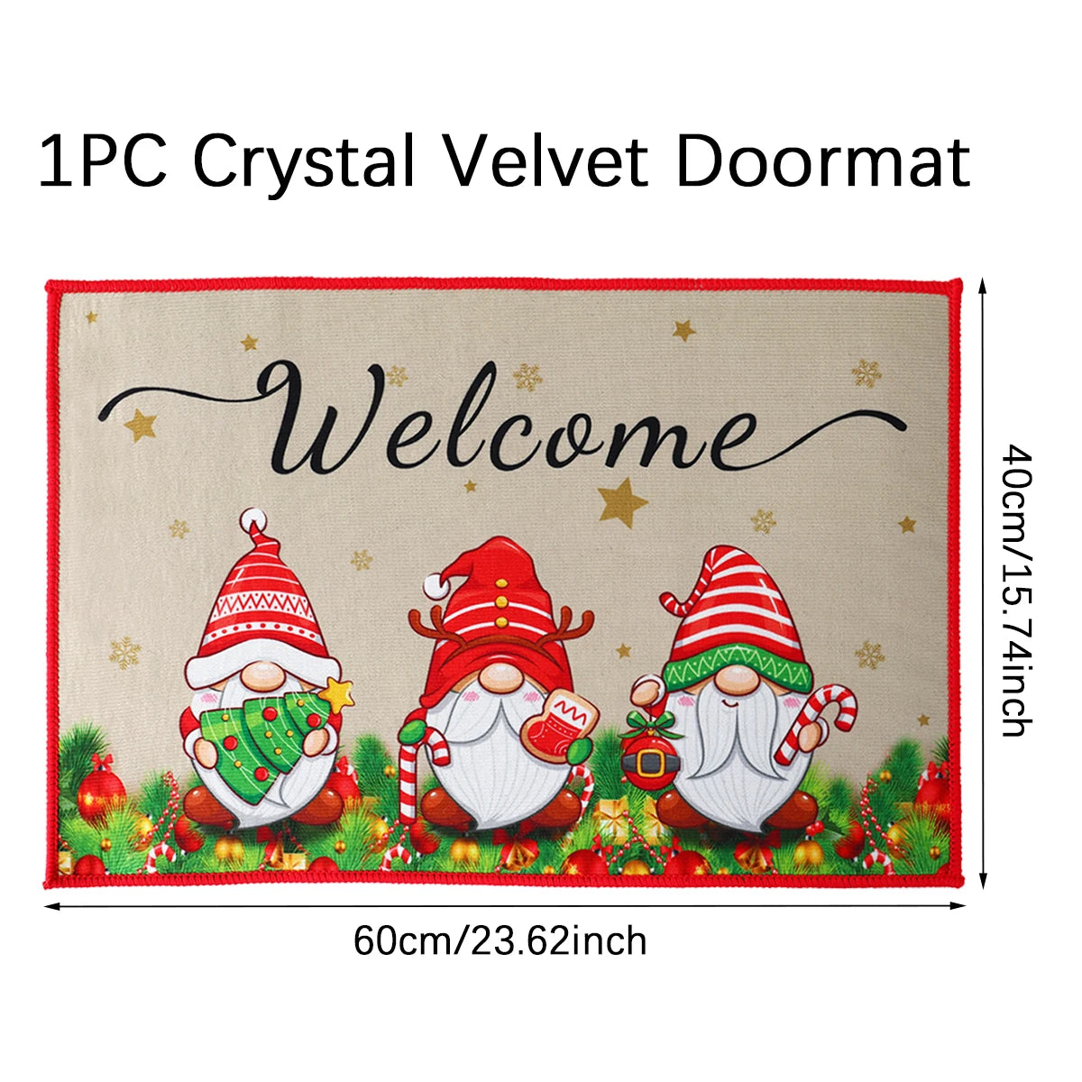 Christmas Door Mat Indoor / Outdoor