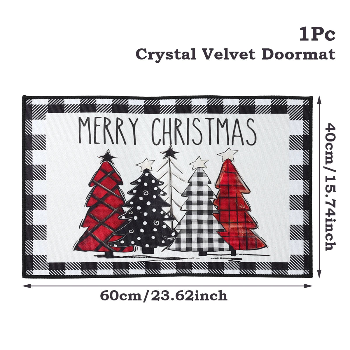 Christmas Door Mat Indoor / Outdoor