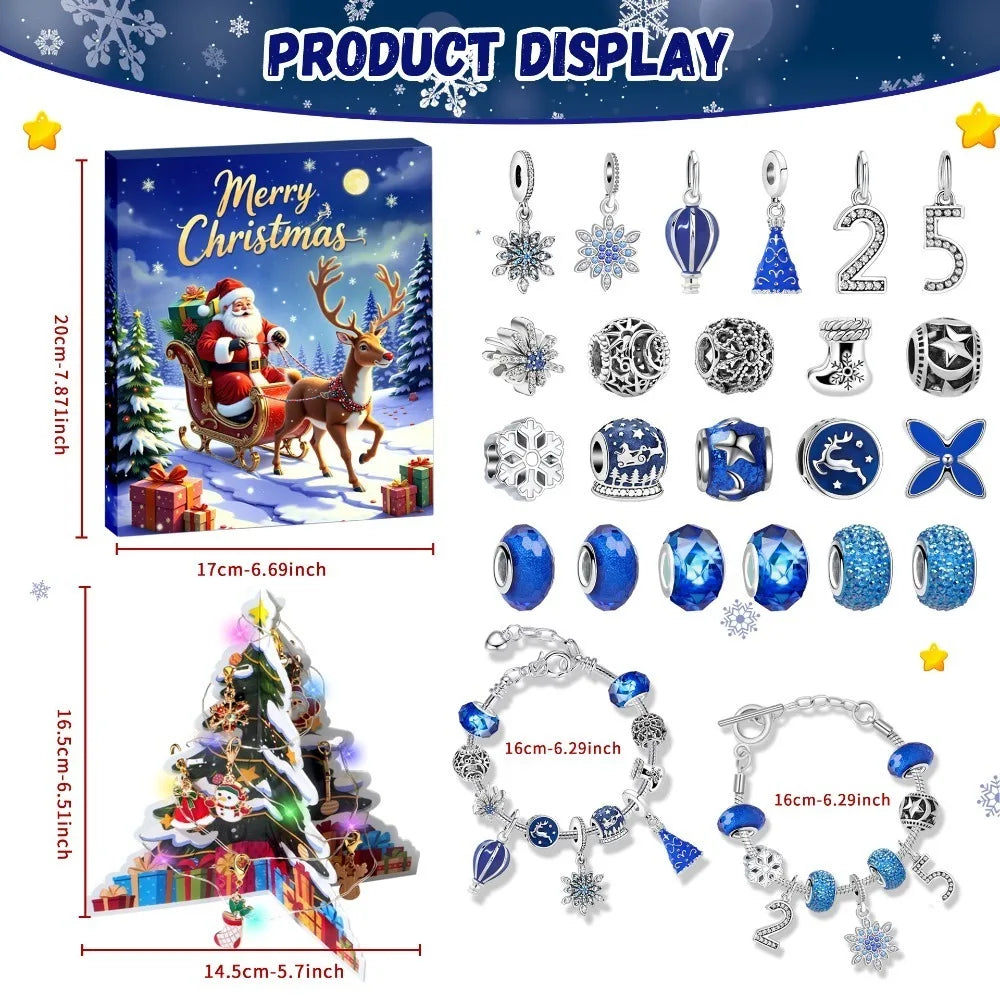 Festive DIY Bracelet  24 Day Advent Calendar