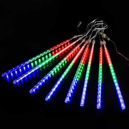 LED Meteor Shower Rain Lights - Falling Raindrop Decor