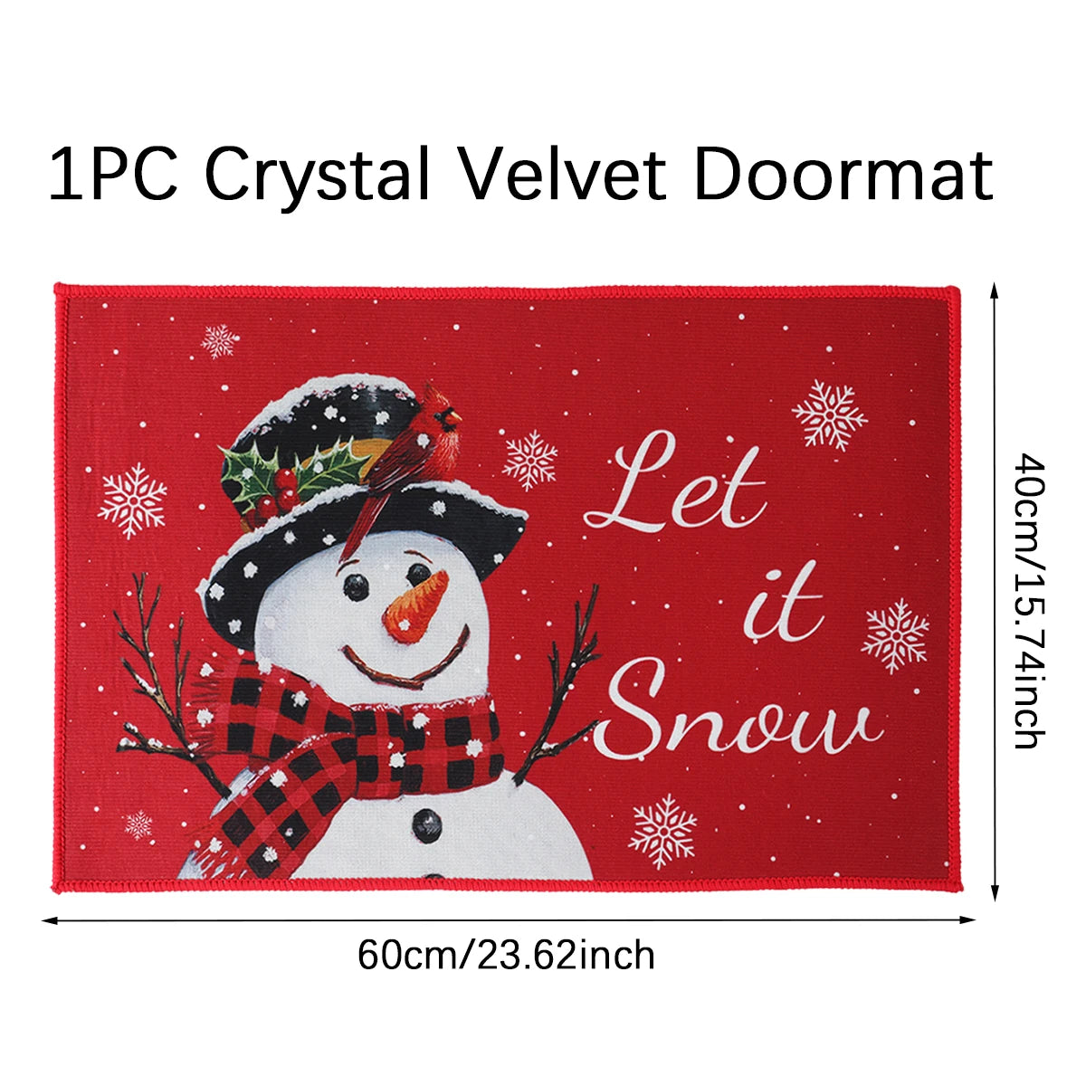 Christmas Door Mat Indoor / Outdoor