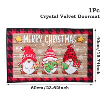 Christmas Door Mat Indoor / Outdoor