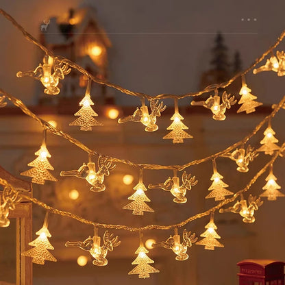 Christmas LED Lights Decor (Stars, Deers, Snowflakes & Trees)